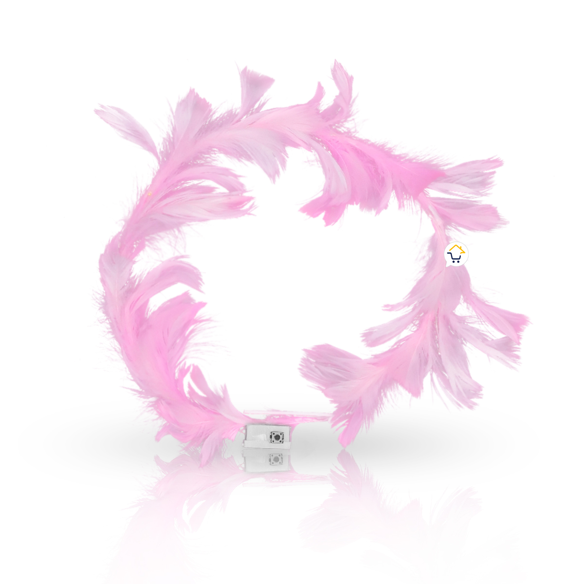 Miniatura 3 de Corona Plumas Aureola Angel TRS183RS